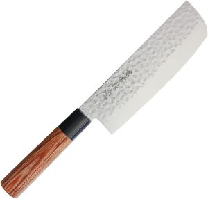 Kanetsune Usubagata 165mm Hammered Stainless Blade