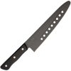 Kanetsune Gyutou Round Tip 8" Black Stainless Fixed Blade Knife