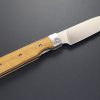 Kanetsune Gaku Style Linerlock Folding Knife 440 Stainless Rosewood