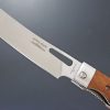 Kanetsube Usuba Linerlock Folding Knife 440 Stainless Rosewood