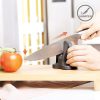 KitchenDAO V Sharpener - Adjustable Angle Gray