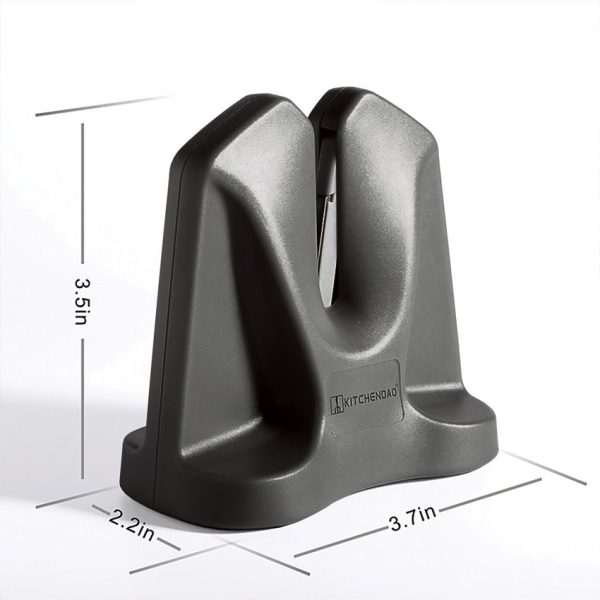 KitchenDAO V Sharpener - Adjustable Angle Gray