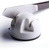 KitchenDAO Mini Knife Sharpener - Dual Wheel White