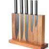 KitchenDAO Magnetic Knife Block Wood - Bamboo 11.8in