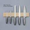 KitchenDAO Bamboo Magnetic Knife Rack - 17in