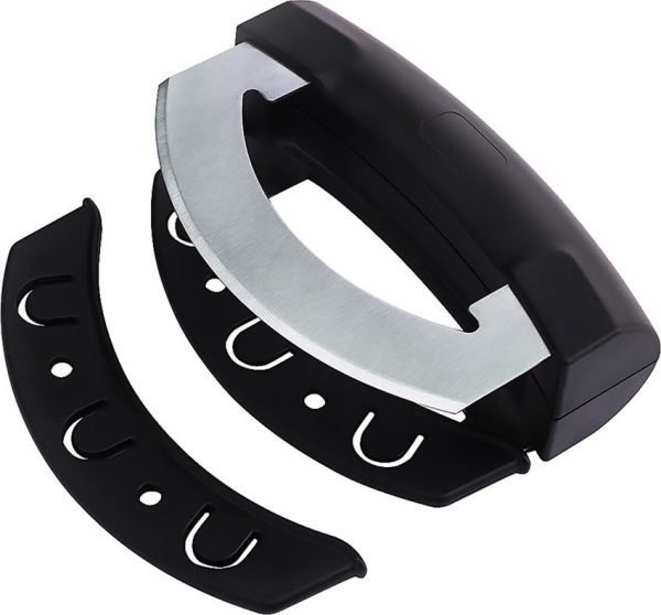 KitchenDAO Dual Blade Mezzaluna Chopper - 5.5in