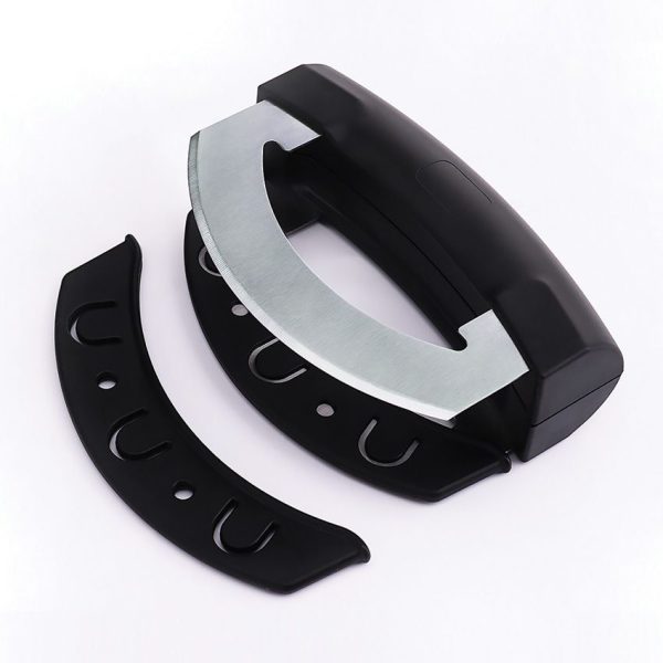 KitchenDAO Dual Blade Mezzaluna Chopper - 5.5in