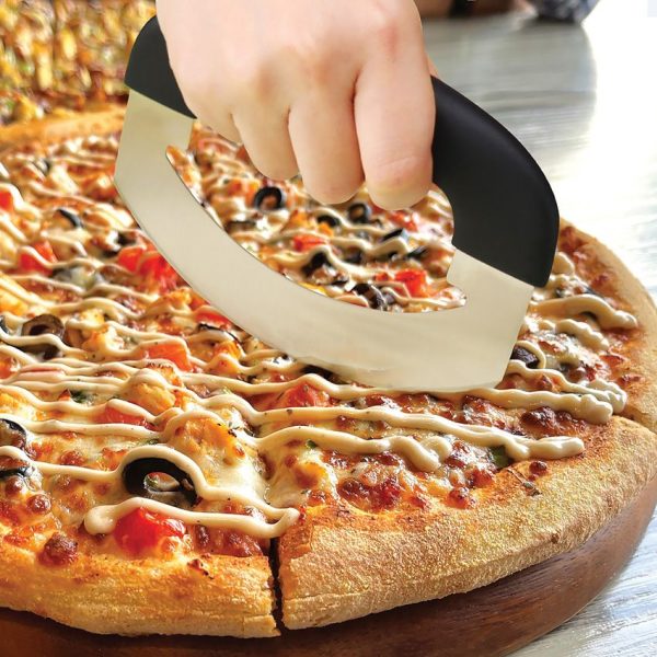 KitchenDAO Mezzaluna Chopper - 6.1in Stainless