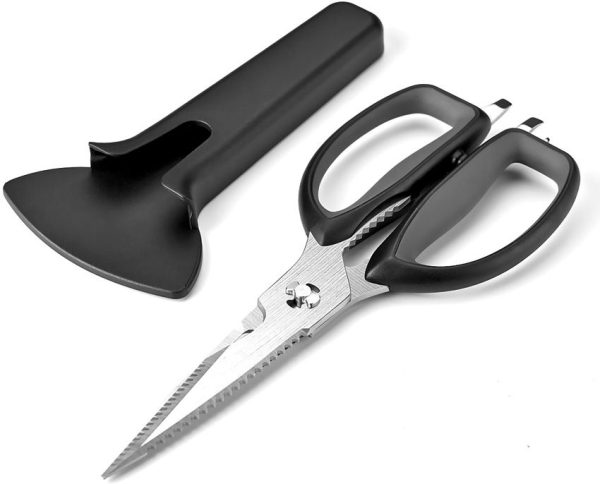 KD20013_add_01.jpg KitchenDAO Kitchen Scissors - 9.63in Multi-Tool