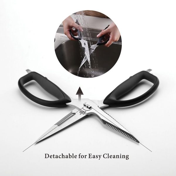 KD20013_add_02.jpg KitchenDAO Kitchen Scissors - 9.63in Multi-Tool