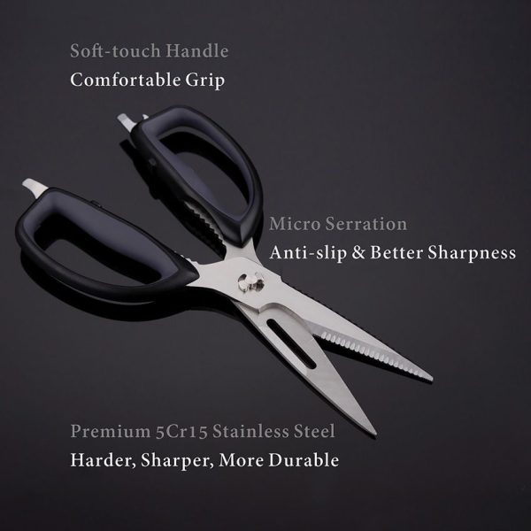 KD20013_add_05.jpg KitchenDAO Kitchen Scissors - 9.63in Multi-Tool