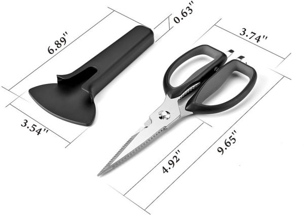 KD20013_add_06.jpg KitchenDAO Kitchen Scissors - 9.63in Multi-Tool