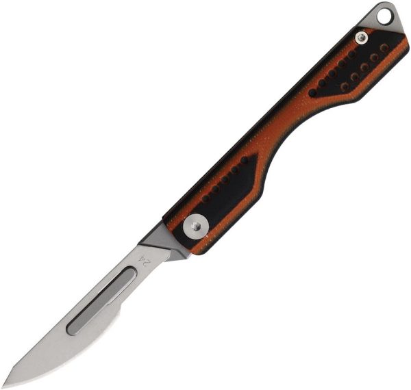 Ketuo Mini Folder Black/Orange G10 Handle