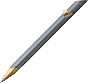 KETM009.jpg Ketuo Bolt Pen Aluminum Brass/Gray