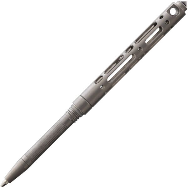 Ketuo Compact Hollow Out Pen Gray Titanium