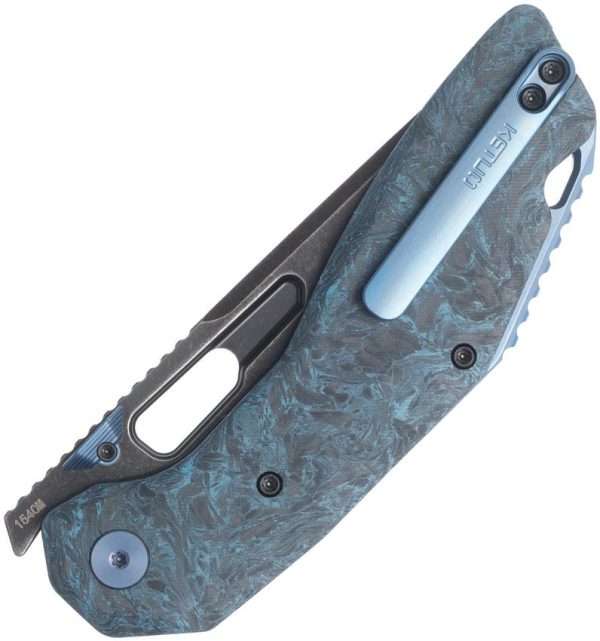 Ketuo Yakuza Linerlock Carbon Fiber Tanto