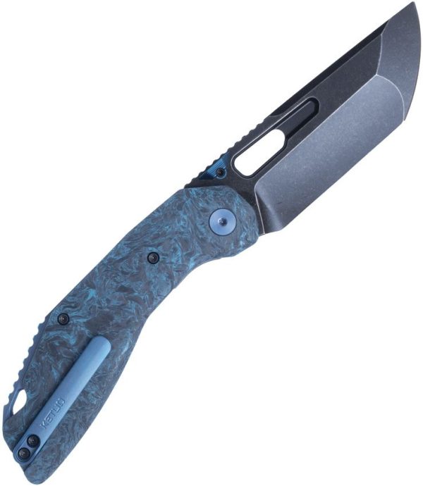 Ketuo Yakuza Linerlock Carbon Fiber Tanto
