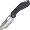 Ketuo Yakuza CF PUE S Folding Knife Carbon Fiber Handle