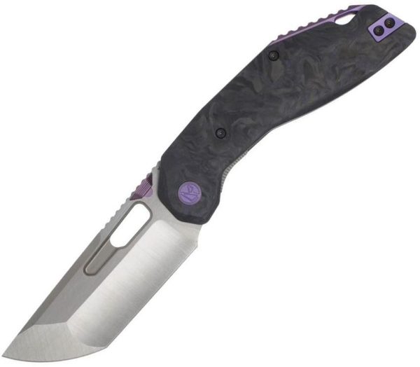 Ketuo Yakuza CF PUE S Folding Knife Carbon Fiber Handle