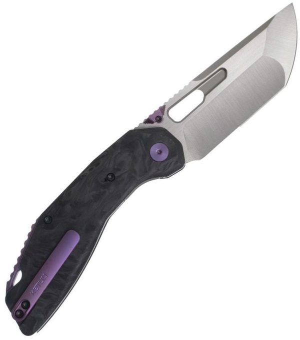 Ketuo Yakuza CF PUE S Folding Knife Carbon Fiber Handle