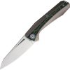 Ketuo Telson Framelock Titanium Green G10