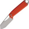 Ketuo Ventr Orange G10 Folding Knife 14C28N Tanto Blade