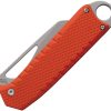 Ketuo Ventr Orange G10 Folding Knife 14C28N Tanto Blade
