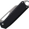 Ketuo Ventr Button Linerlock Folding Knife 14C28N Tanto Black