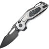 Ketuo Mini Griffin Button Linerlock Folding Knife M390 Titanium