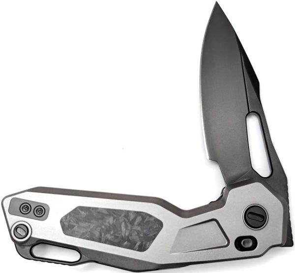 Ketuo Mini Griffin Button Linerlock Folding Knife M390 Titanium