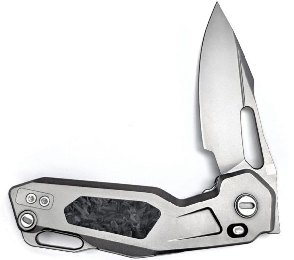 Ketuo Mini Griffin Button Linerlock Folding Knife M390 Titanium