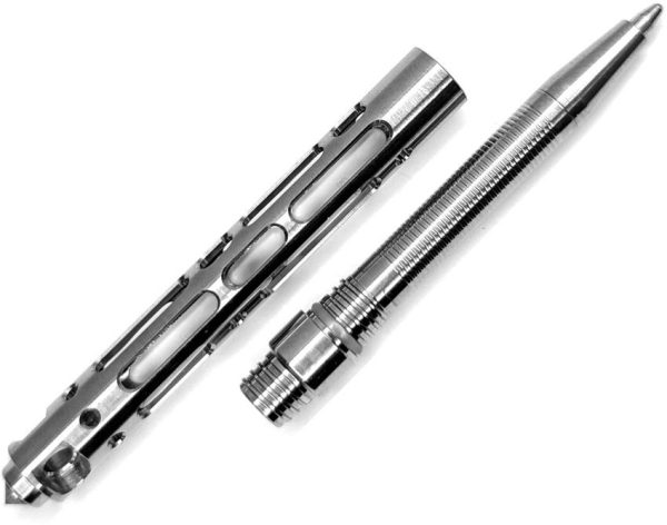 Ketuo Ti Gray Tactical Pen Titanium Glass Breaker