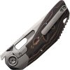 Ketuo Yakuza Framelock M390 Stonewash Folding Knife Gray Titanium