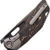 Ketuo Yakuza Framelock M390 Folding Knife Tanto Blade