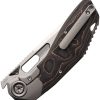 Ketuo Yakuza Framelock Folding Knife M390 Copper Carbon Fiber