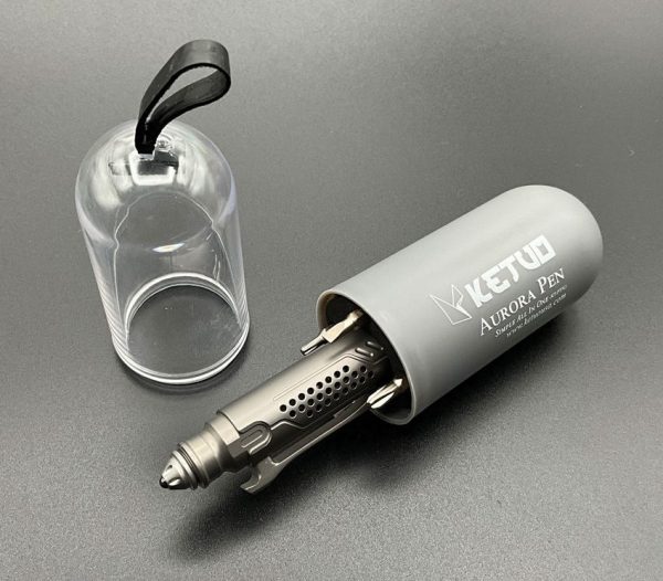 Ketuo Aurora Titanium Multi Function Pen Tactical Tool Gray