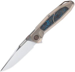 Ketuo Bratva Linerlock Mirror M390 Folding Knife Titanium