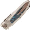 Ketuo Bratva Linerlock Satin M390 Folding Knife Titanium