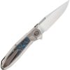 Ketuo Bratva Linerlock Satin M390 Folding Knife Titanium