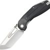 Ketuo Yakuza Linerlock Black G10 Folding Knife 14C28N Satin