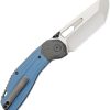 Ketuo Yakuza Linerlock M390 Satin Blue G10