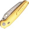 Ketuo Dirty Bird Button Lock Gold Folding Knife M390 Titanium