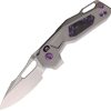 Ketuo Mini Griffin Button Lock M390 Purple