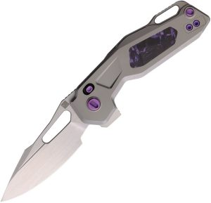 Ketuo Mini Griffin Button Lock M390 Purple