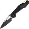 Ketuo Griffin Linerlock Folding Knife 3.5" Black G10