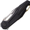 Ketuo Griffin Linerlock Folding Knife 3.5" Black G10