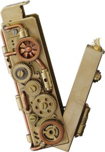 Ketuo Victory Lighter Brass Copper Red EDC Gear Gift