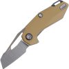 Ketuo Thorn Linerlock Tan Folding Knife 14C28N Sandvik Steel