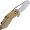 Ketuo Thorn Linerlock Tan Folding Knife 14C28N Sandvik Steel