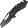 Ketuo Thorn Linerlock Black Folding Knife 14C28N Sandvik Blade